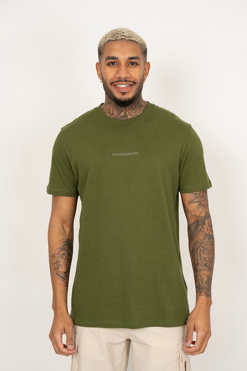 Camiseta DC Shoes M/C Baseline Verde