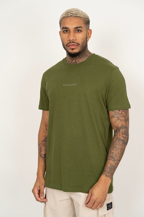 Camiseta DC Shoes M/C Baseline Verde
