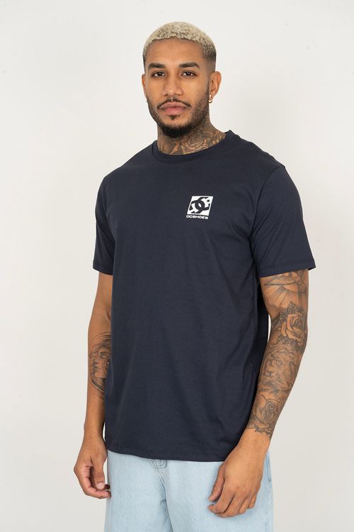 Camiseta DC Shoes M/C Slant Marinho