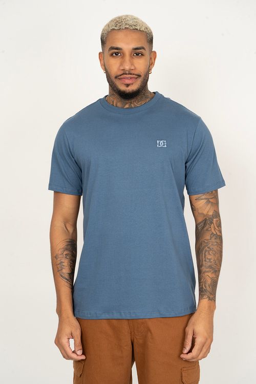 Camiseta DC Shoes M/C Embroidery Azul