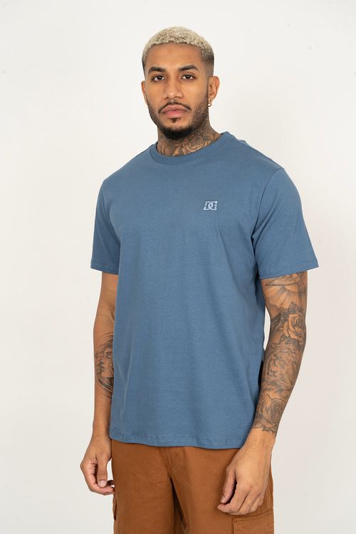 Camiseta DC Shoes M/C Embroidery Azul