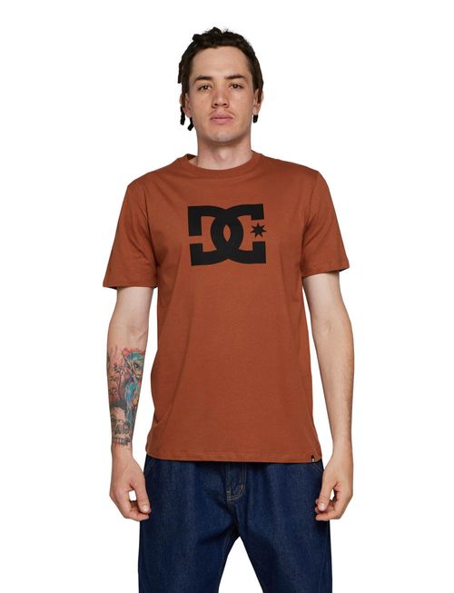 Camiseta Dc Shoes M/C  Star Color  Marrom