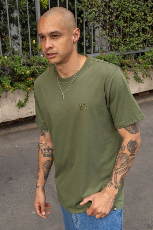Camiseta DC Shoes M/C Embroidery Verde