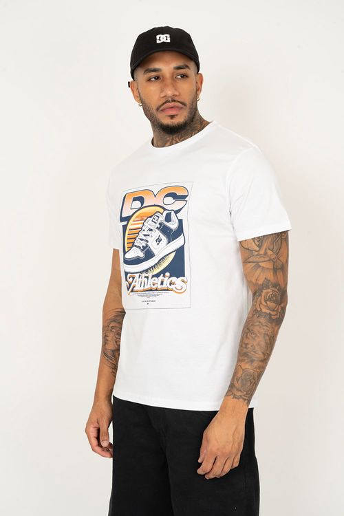 Camiseta DC Shoes M/C Manteca Tribute Branco