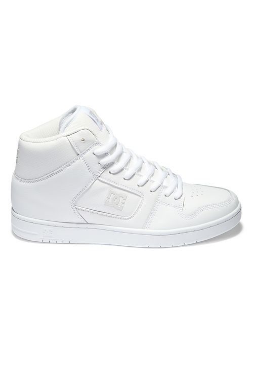 Tênis DC Shoes Manteca 4 Hi Imp White/White/Battleship