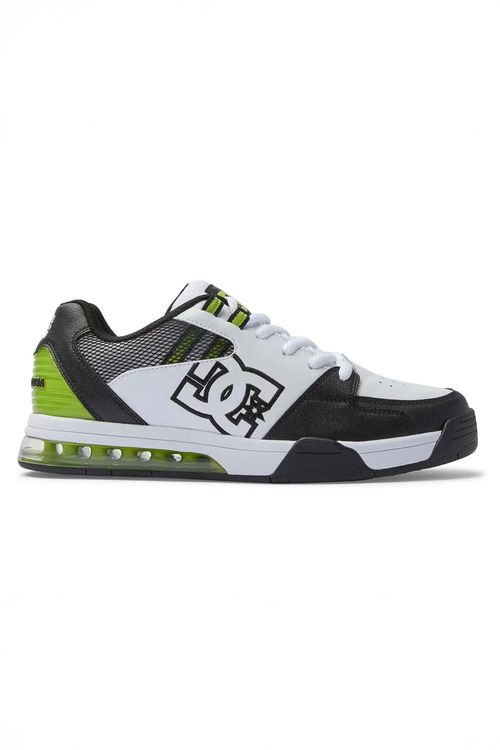 Tênis DC Shoes Versatile Imp White/Lime