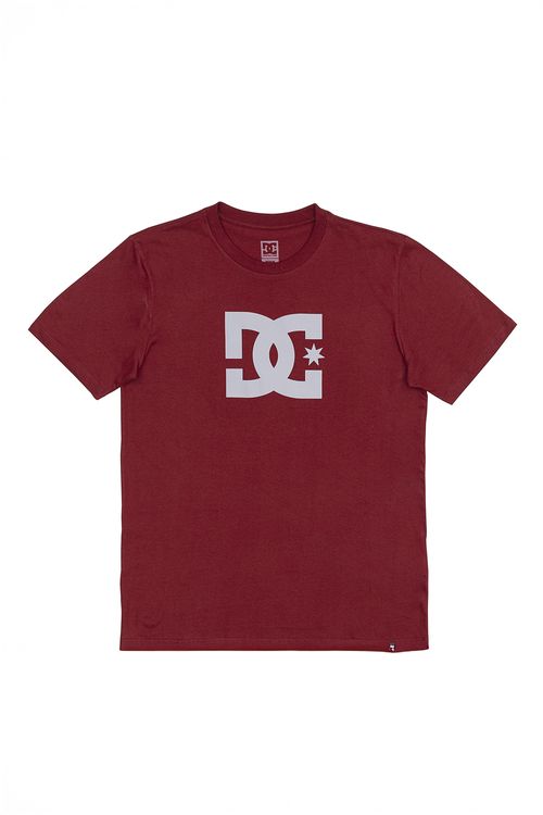 Camiseta DC Shoes M/C Star Color Bordô