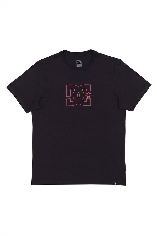 Camiseta DC Shoes M/C Star Outline Preto