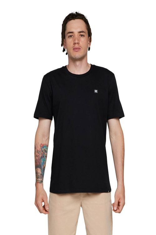 Camiseta Dc Shoes M/C Transfer Preto