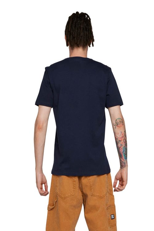 Camiseta DC Shoes M/C Tar Pilot Marinho