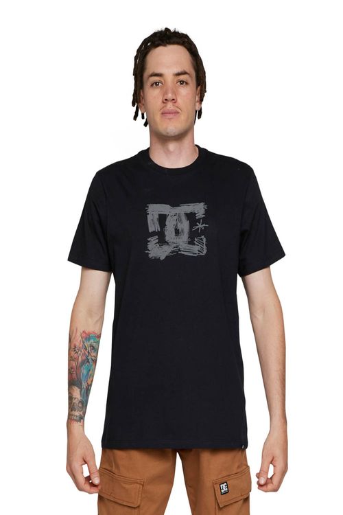 Camiseta DC Shoes M/C Sketchy Preto