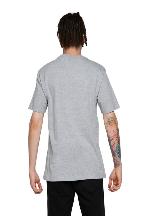 Camiseta DC Shoes M/C Shy Town Cinza Mescla