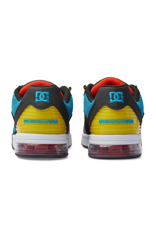 Tênis DC Shoes Versatile Imp Shadow/Olympic Blue/Lime