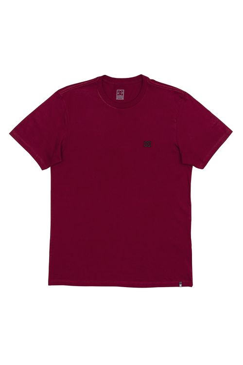 Camiseta DC Shoes M/C Embroidery Bordo