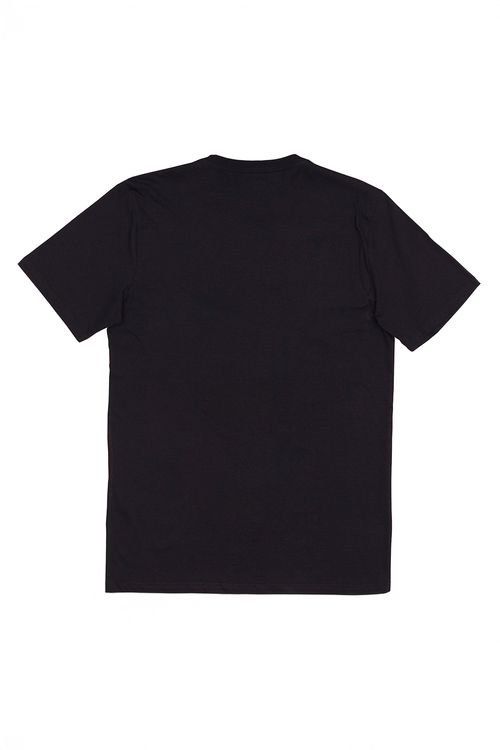 Camiseta DC Shoes M/C Chrome Star Preto