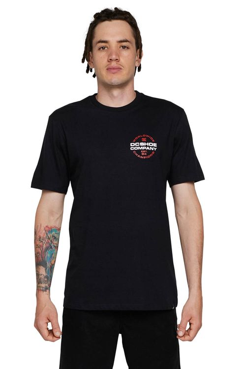 Camiseta DC Shoes M/C Eurostep Preto