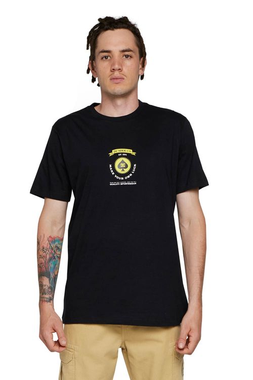 Camiseta DC Shoes M/C Lucky Hand Preto