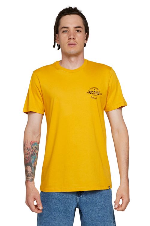 Camiseta DC Shoes M/C Chain Gang Amarelo