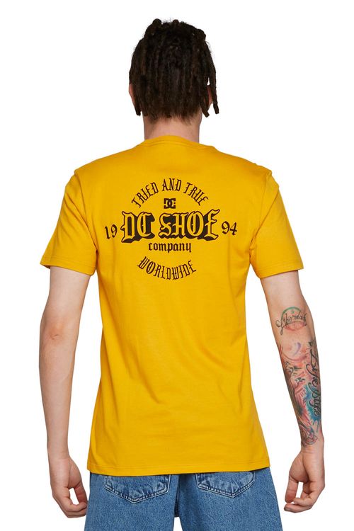 Camiseta DC Shoes M/C Chain Gang Amarelo