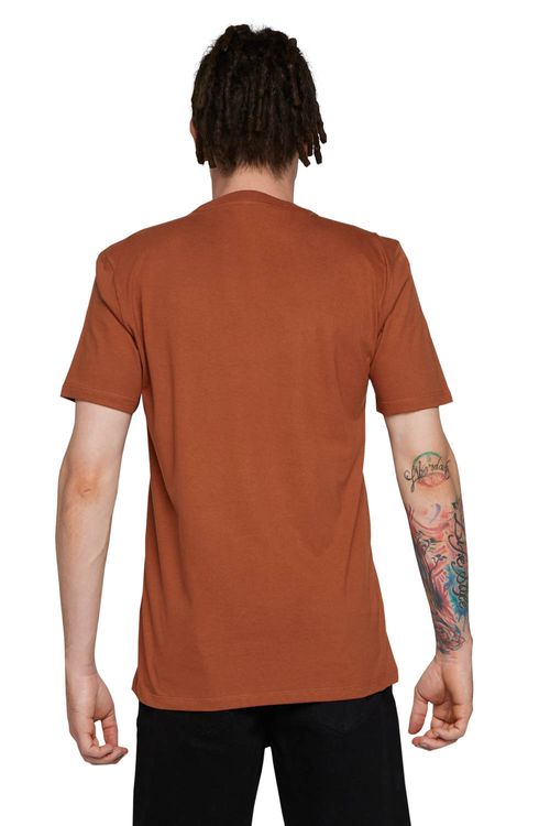 Camiseta DC Shoes M/C Statewide Marrom