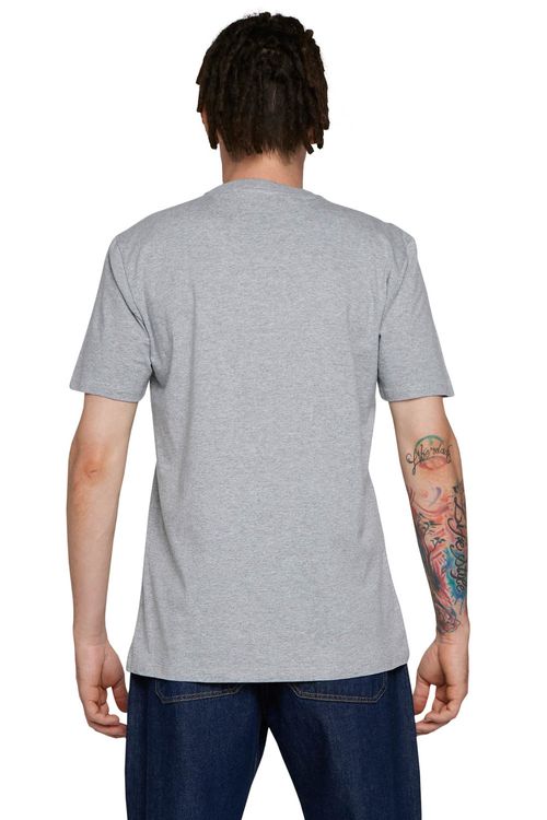 Camiseta DC Shoes M/C Showtime Starz Cinza Mescla