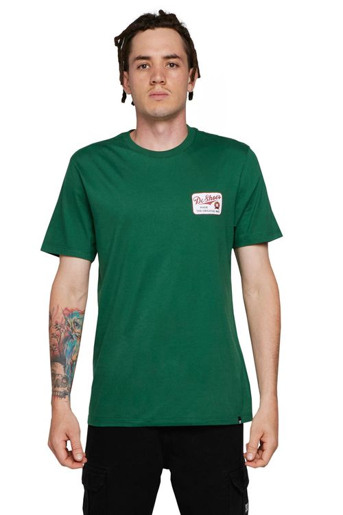 Camiseta DC Shoes M/C Cheers Verde Escuro