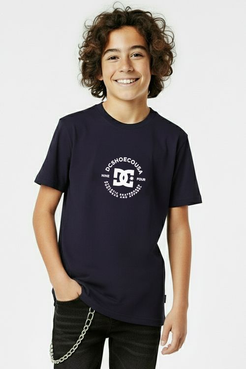 Camiseta DC Shoes M/C Star Pilot Tn Marinho