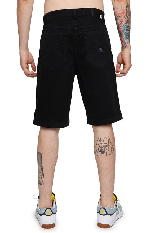 Bermuda DC Shoes Worker Skate Straight Preto