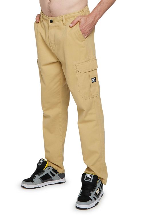 Calça DC Shoes Worker Cargo Bege