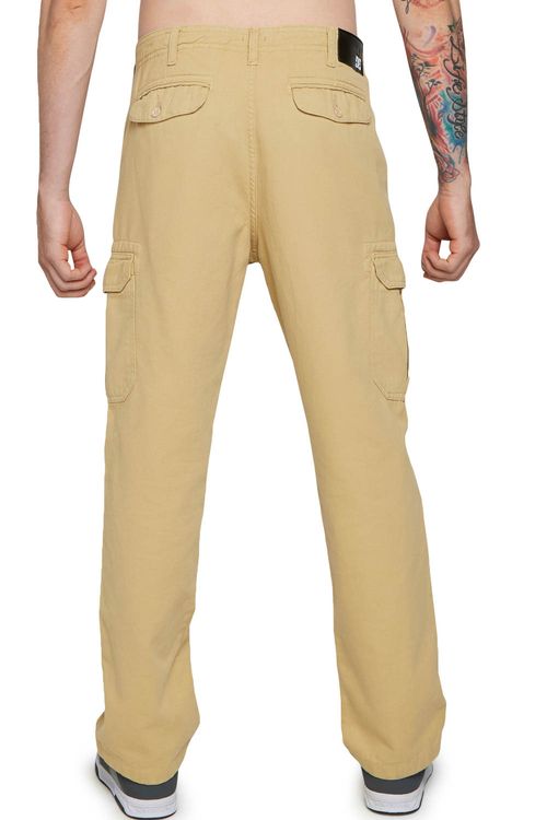 Calça DC Shoes Worker Cargo Bege