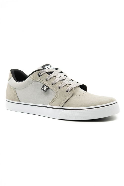 Tênis Dc Shoes Anvil La Grey/White