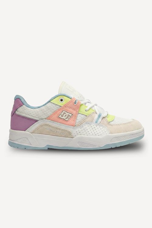Tênis DC Shoes Construct Imp White/Multi