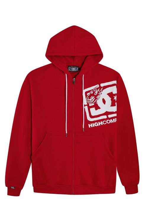 Hoodie High X DC Red