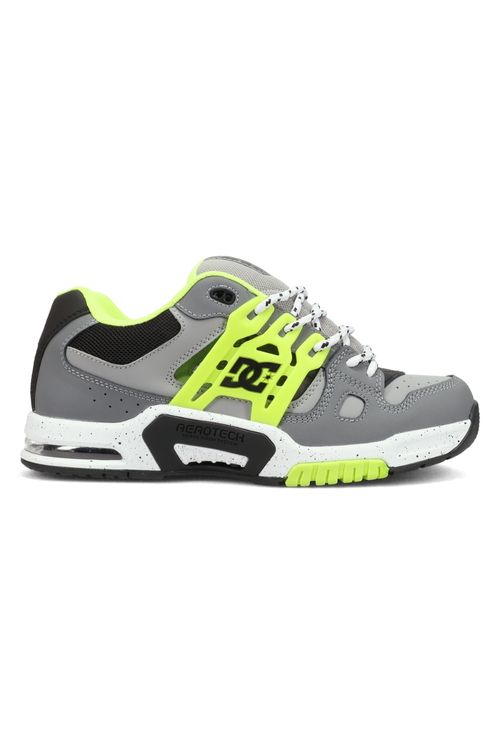 Tênis DC Shoes At-2 Grey / Black / Lime