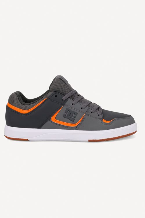 Tênis DC Shoes Cure Imp Dark Grey/Grey/Orange