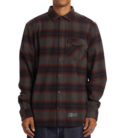 Camisa M/L Marshal Flannel Black/Brown/Black