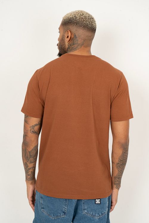Camiseta DC Shoes M/C Transfer Marrom