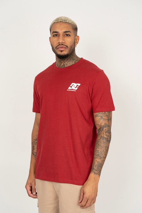 Camiseta DC Shoes M/C Palletline Vermelho