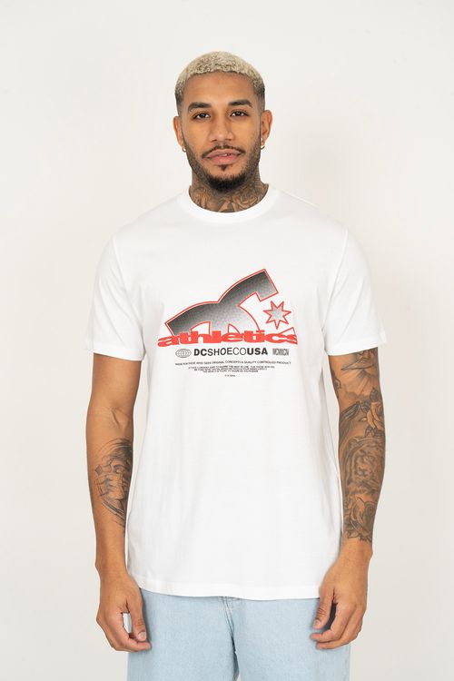 Camiseta DC Shoes M/C Slathletic Branco