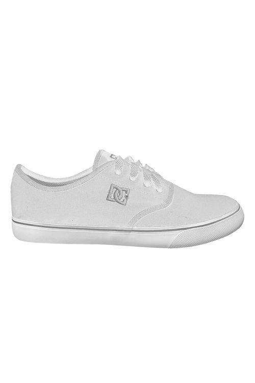 Tênis DC Shoes District White/Grey/White