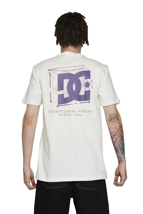 Camiseta DC Shoes M/C Mid Century Off White