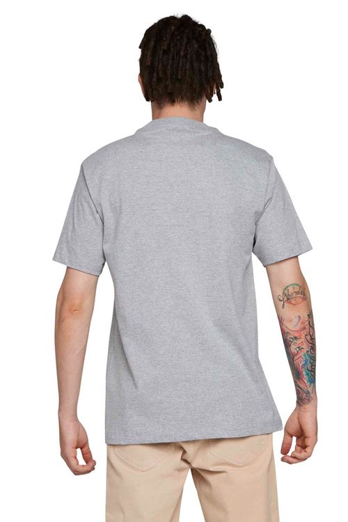 Camiseta DC Shoes M/C Star Flag Cinza Mescla