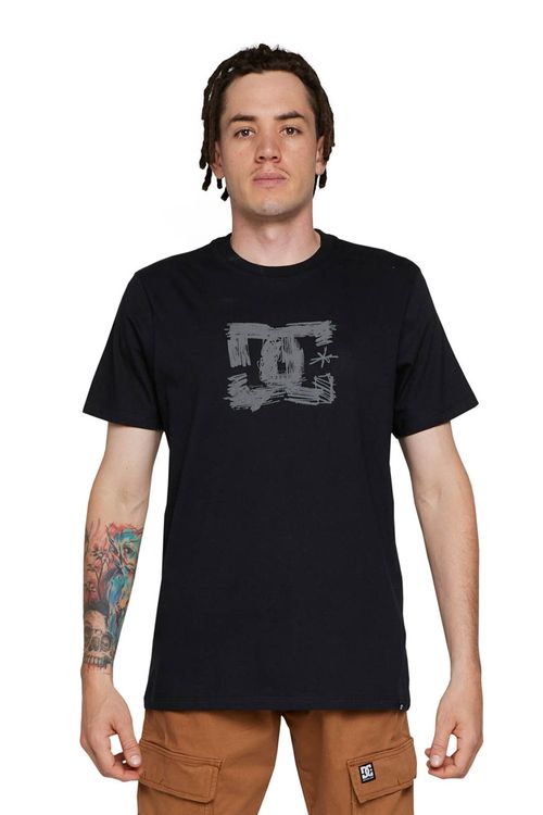 Camiseta DC Shoes M/C Sketchy Preto