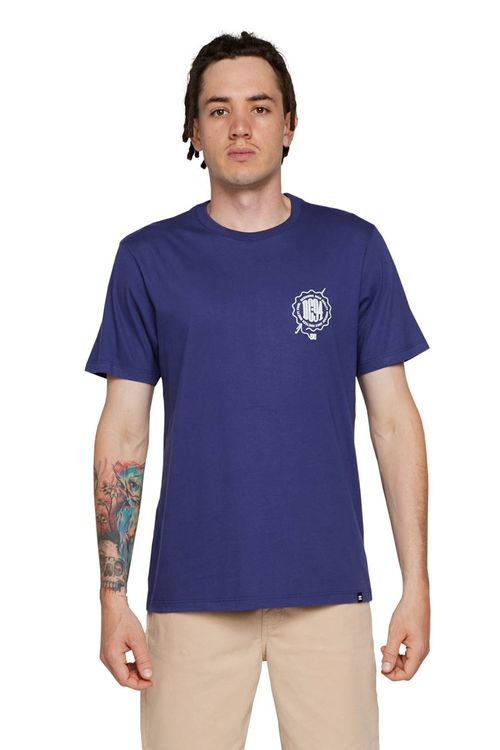 Camiseta DC Shoes M/C Sew What Roxo