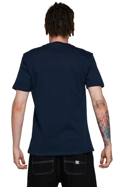 Camiseta DC Shoes M/C Worldwide Fav Marinho