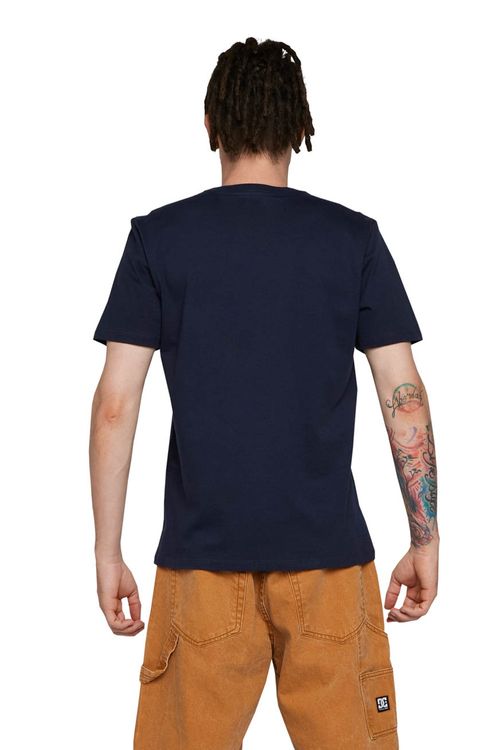 Camiseta DC Shoes M/C Tar Pilot Marinho