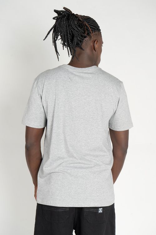 Camiseta DC Shoes M/C Star Cinza Mescla