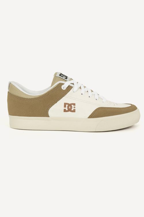 Tênis Dc Shoes Dc Roos Nac Cáqui/Offwhite