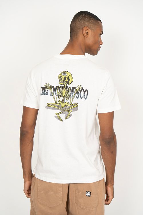 Camiseta Dc Shoes M/c Meditating Snow White