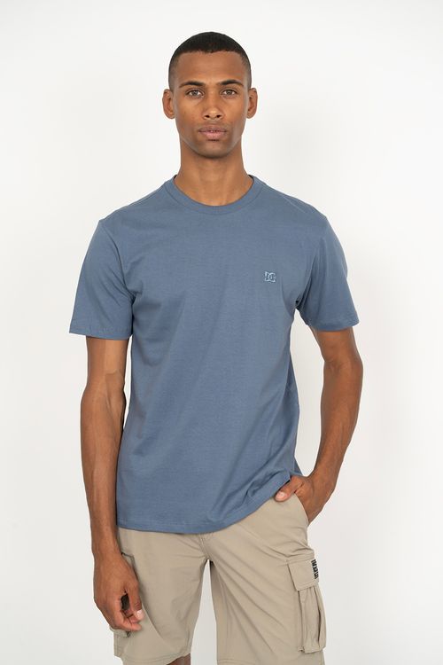 Camiseta Dc Shoes M/c Embroidery Azul